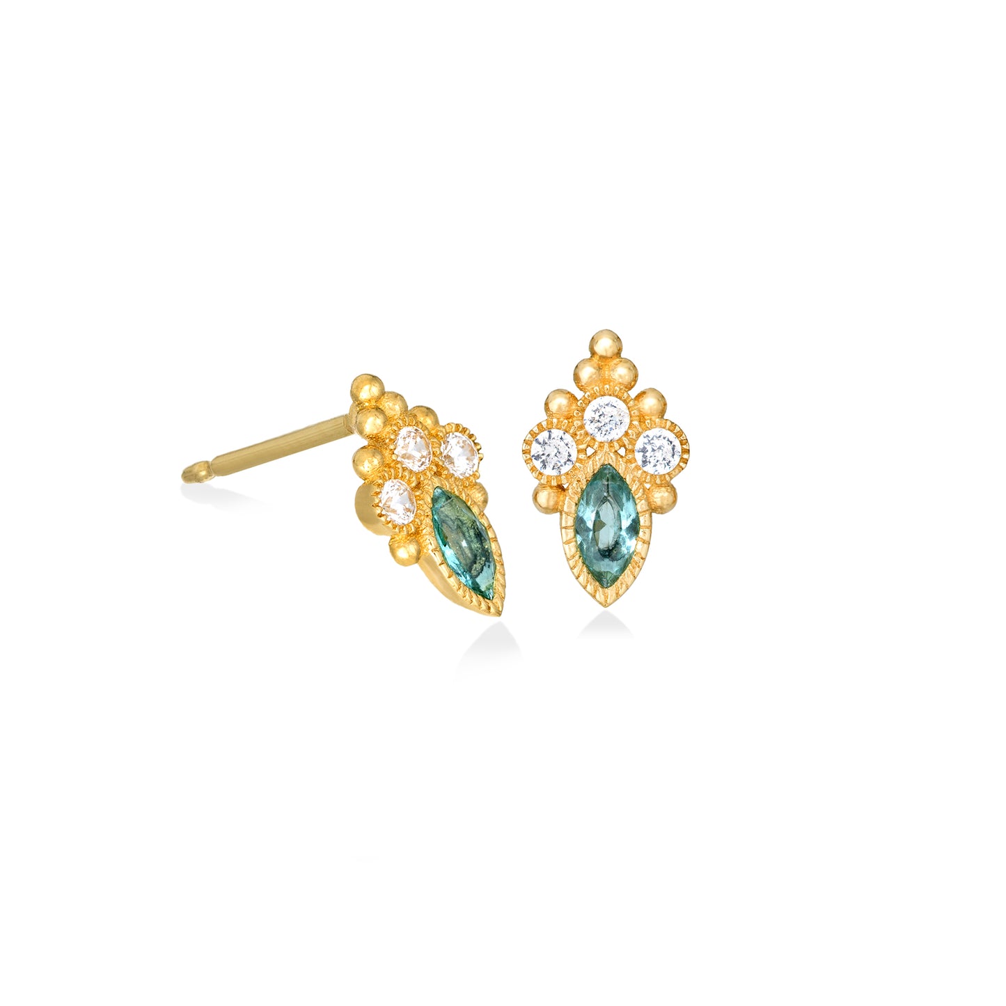 Royal Bloom – Stud Earrings