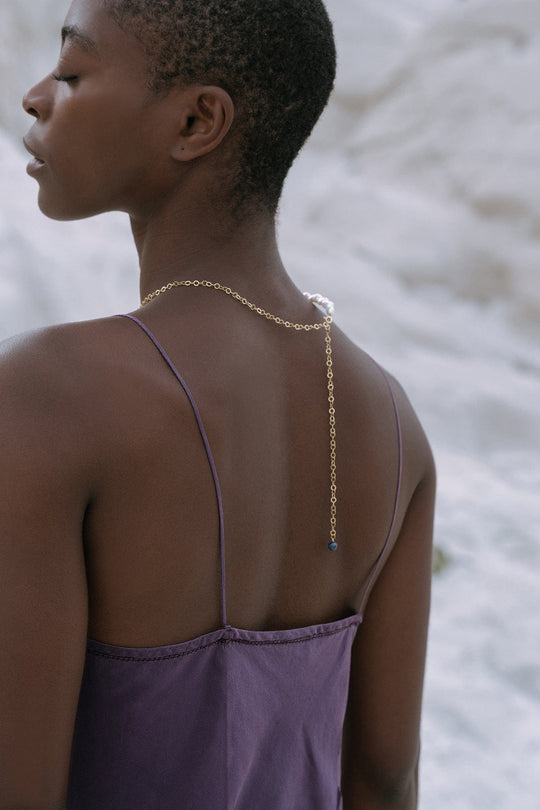 Necklace Miró Pearl - Gold Plated