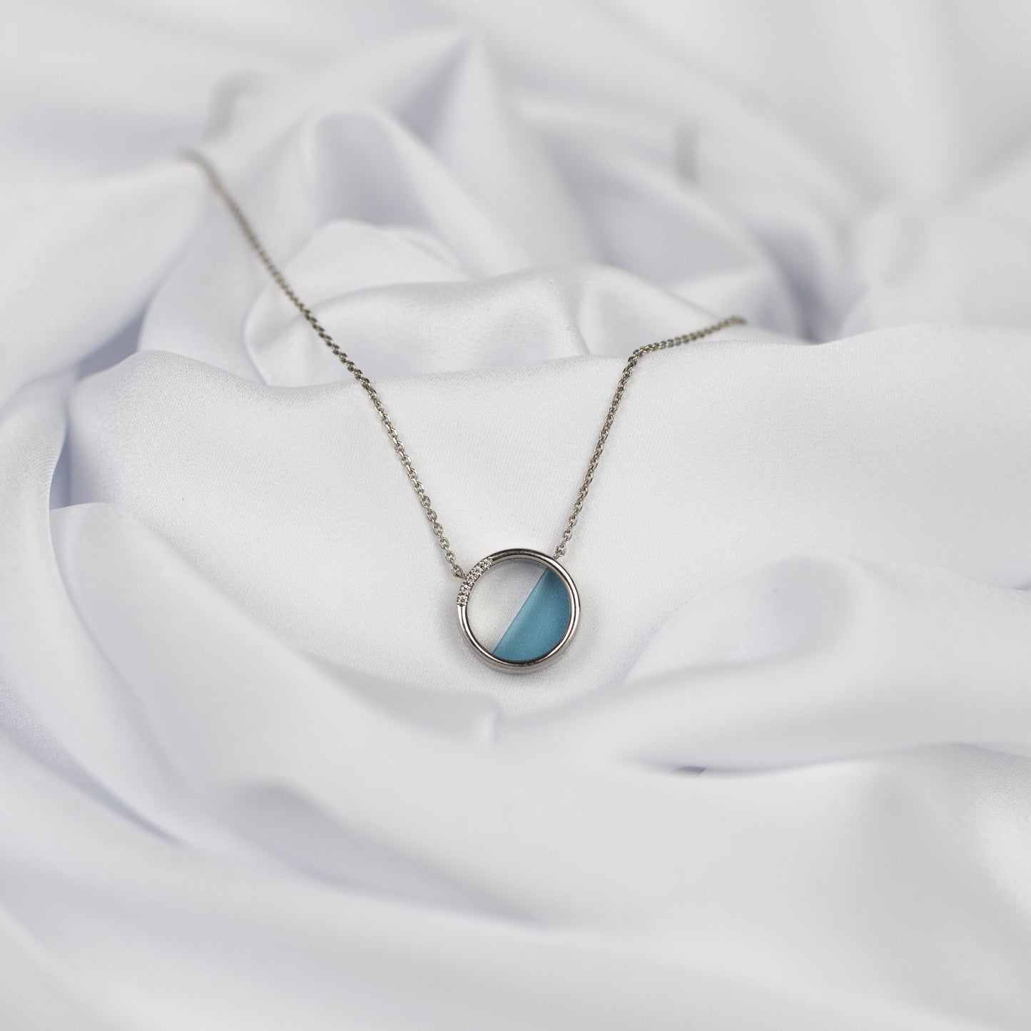 Necklace Glass Circle "Glass Collection"