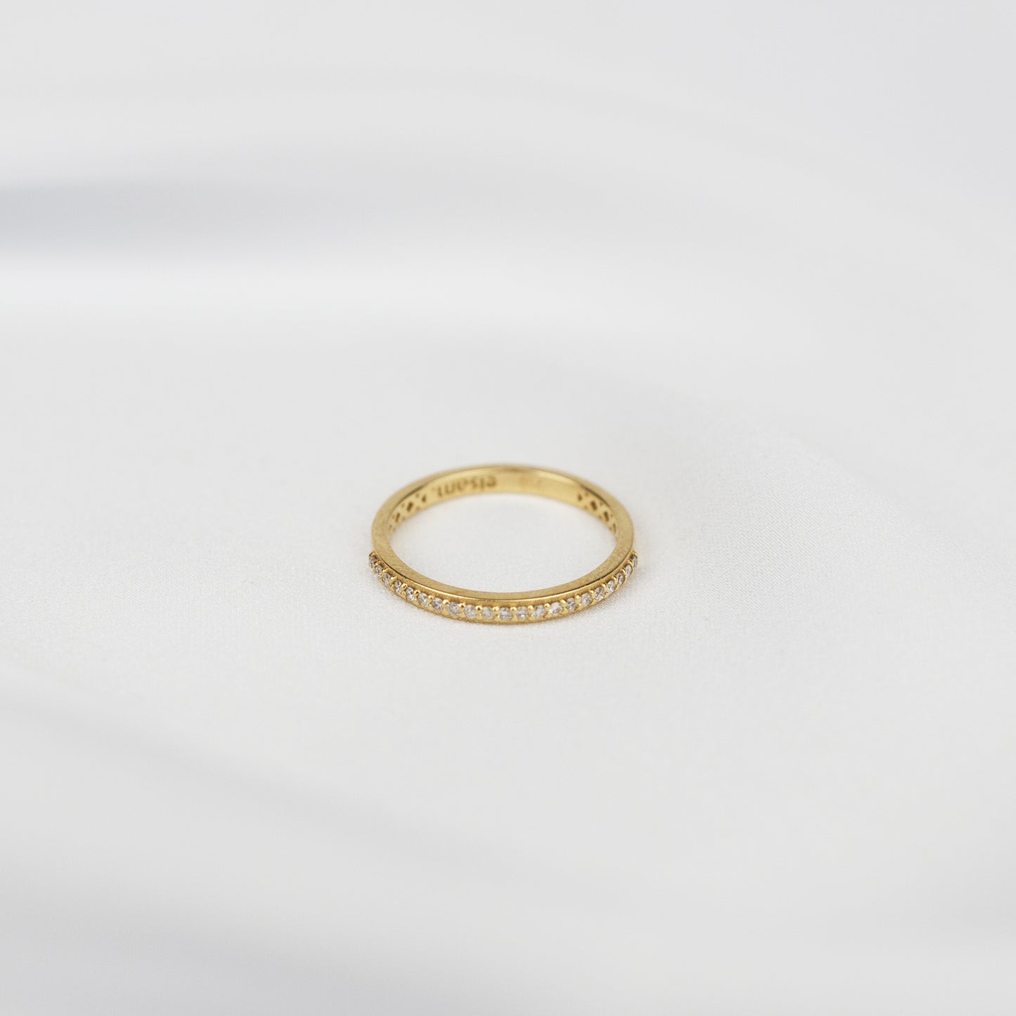 Gold 18k Ring Antissa Thin "Mytilene FINE Collection"