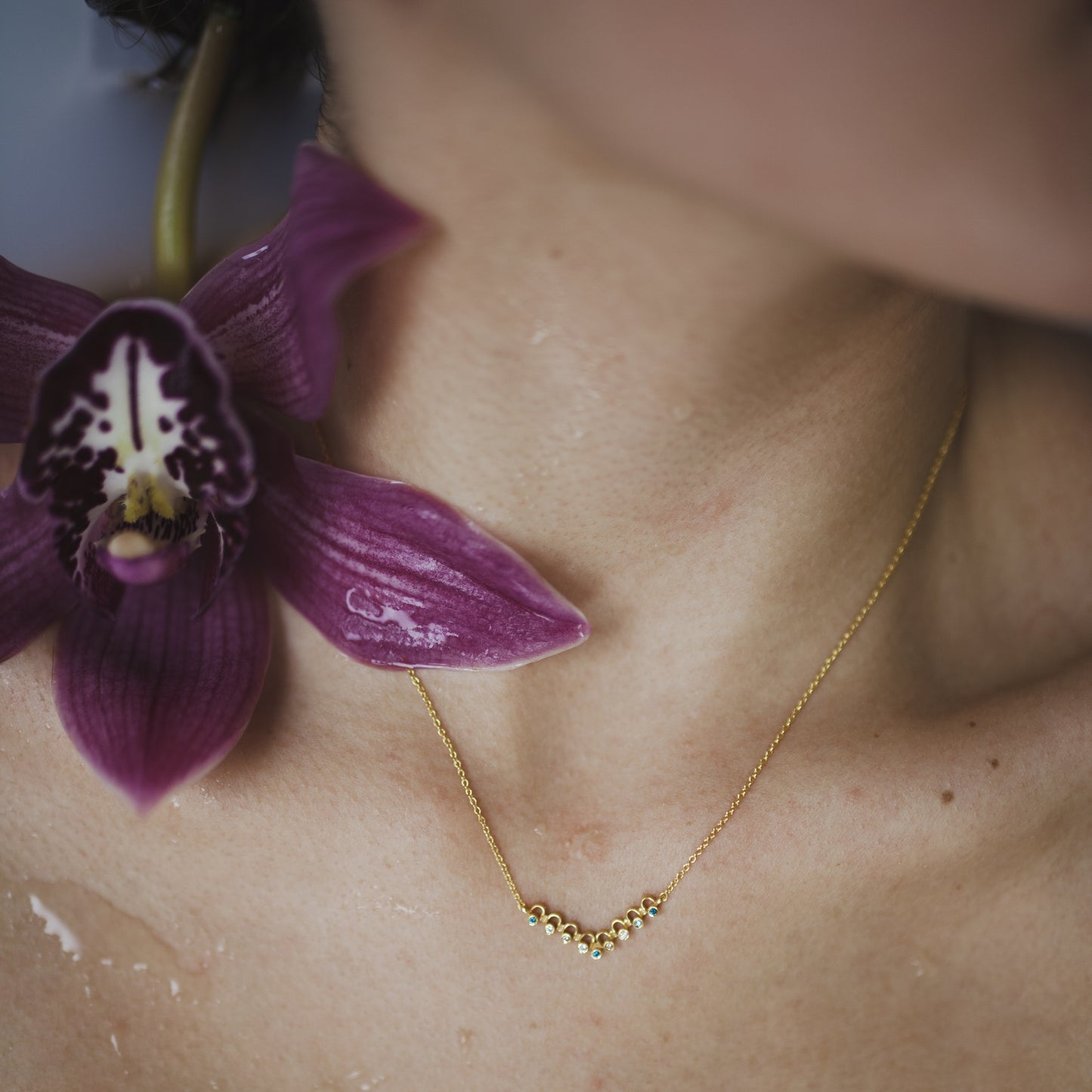 Gold 18k Necklace Molyvos "Mytilene FINE Collection"