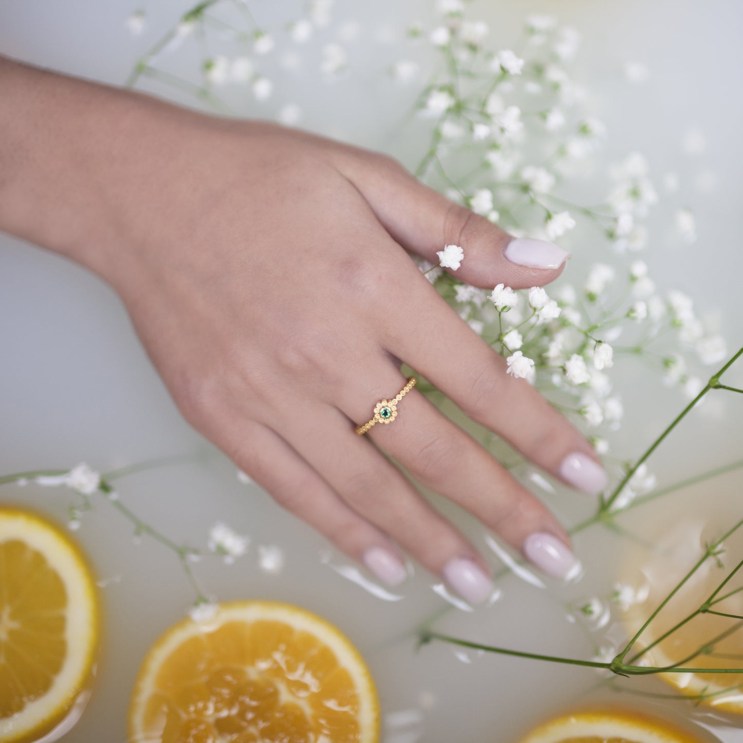 Gold 18k Ring Demetra "Eleusis Collection"