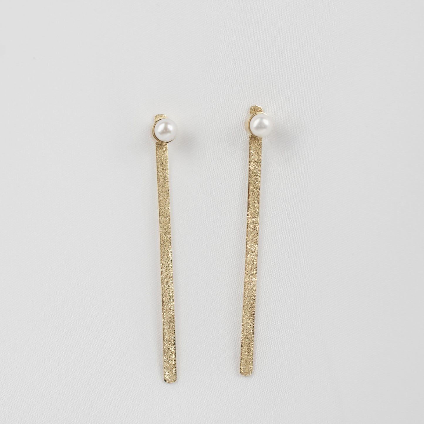 Gold 18k Earrings Moon Ray "Full Moon Collection"
