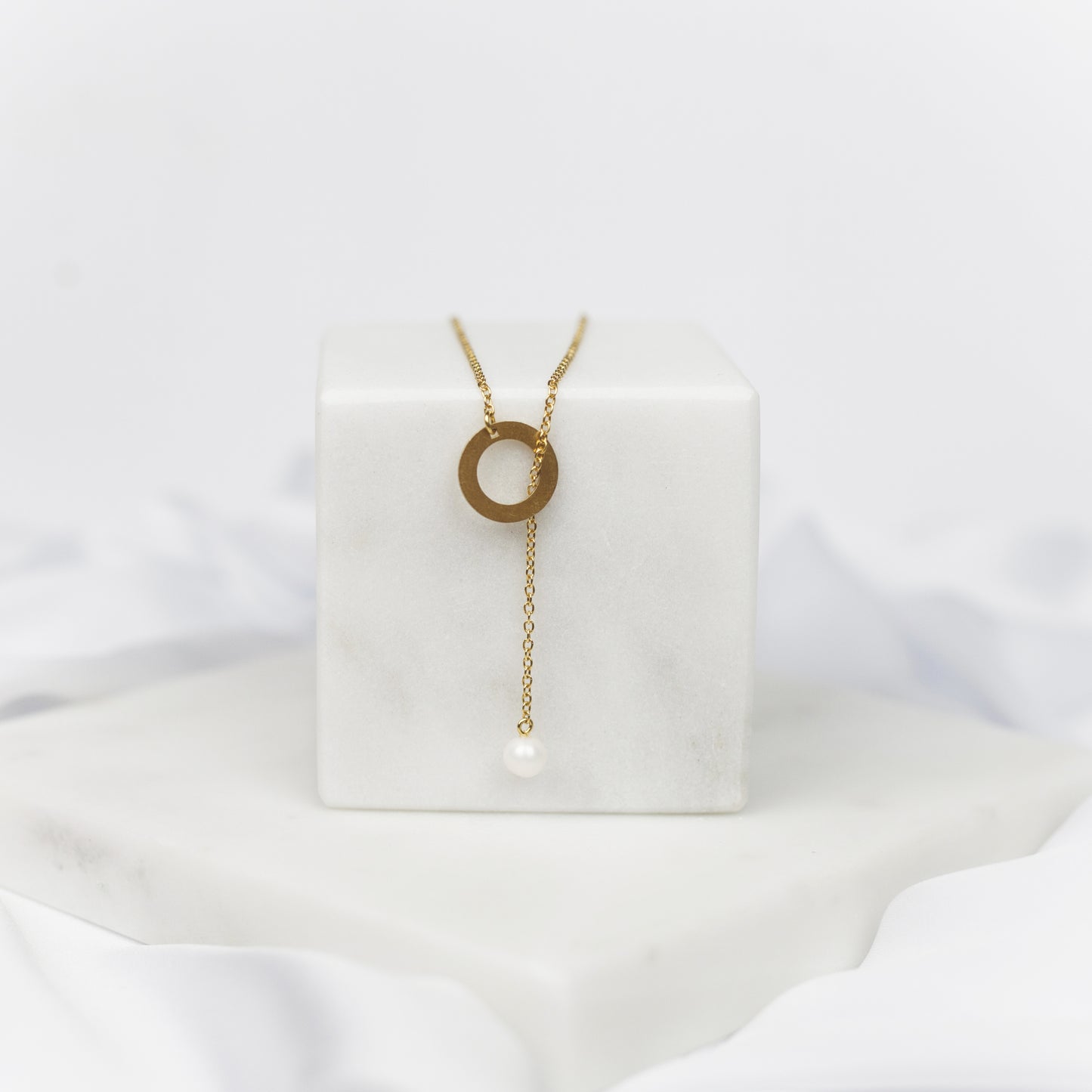 Necklace Minimal Pearl "Vermeer Collection"