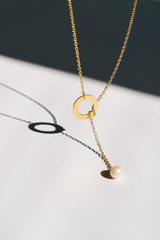 Necklace Minimal Pearl "Vermeer Collection"
