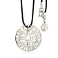 Necklace Kaleidoscope Silver Small  "Kaleidoscope collection"