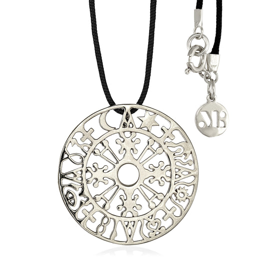 Necklace Kaleidoscope Silver "Kaleidoscope collection"