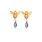 Queen Bee – Stud Earrings (Amethyst)