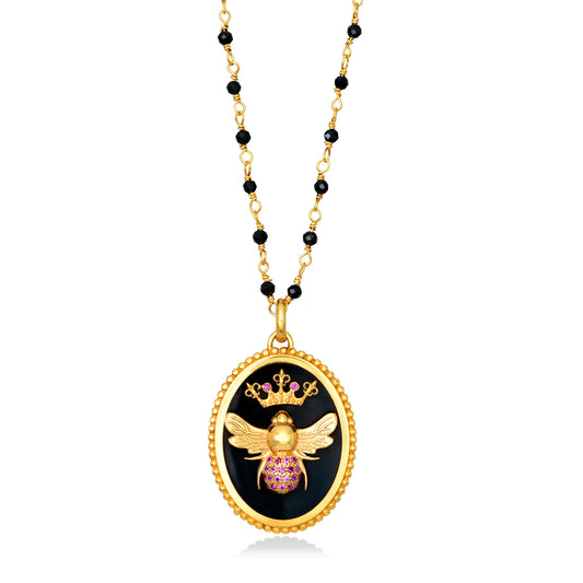 Queen Bee – Necklace Red Power