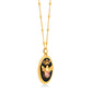 Queen Bee – Necklace (Gold-Plated Beads)