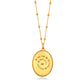Queen Bee – Necklace (Gold-Plated Beads)