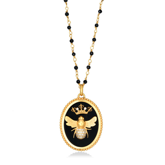 Queen Bee – Necklace White Power