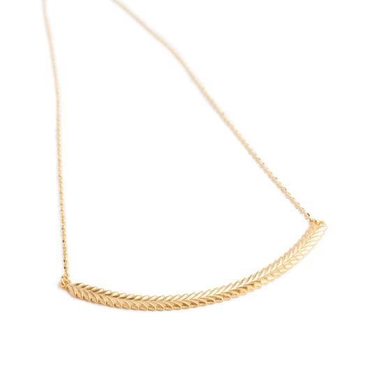 N. Riyadh – Leaf Necklace