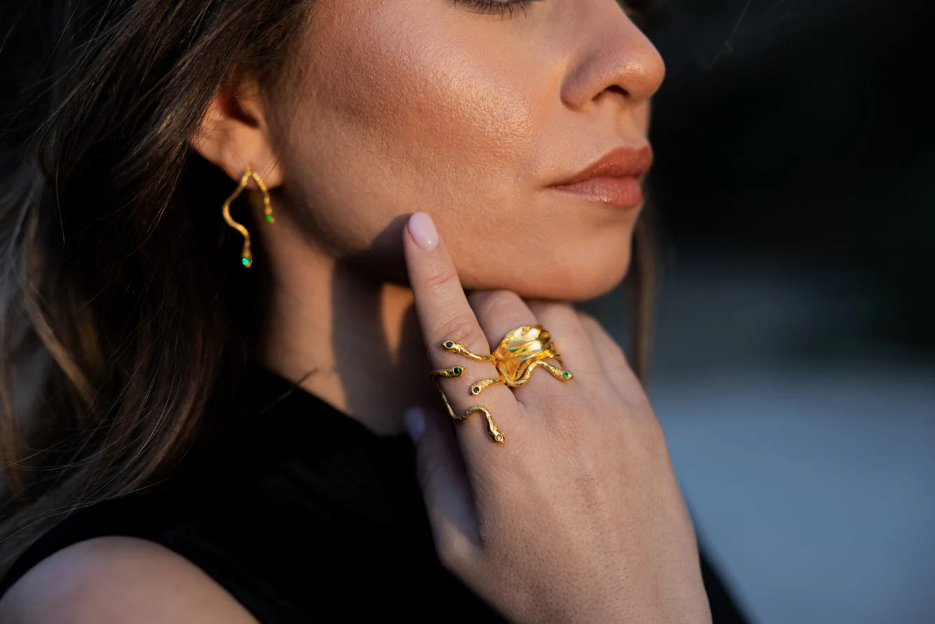 Olympia Serpent Ring