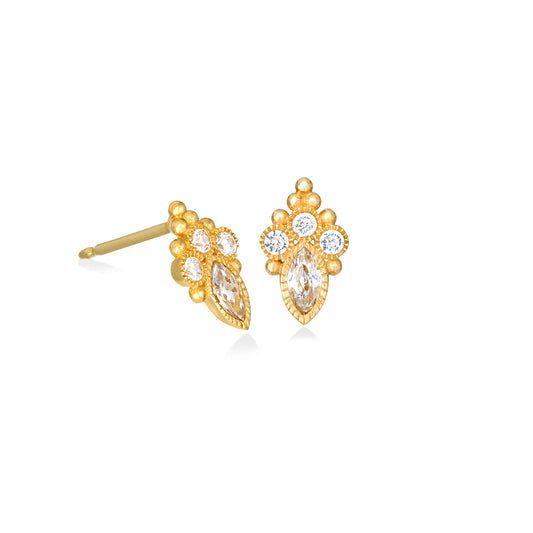 Royal Bloom – Stud Earrings