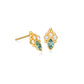 Royal Bloom – Stud Earrings