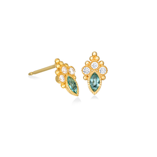 Royal Bloom – Stud Earrings