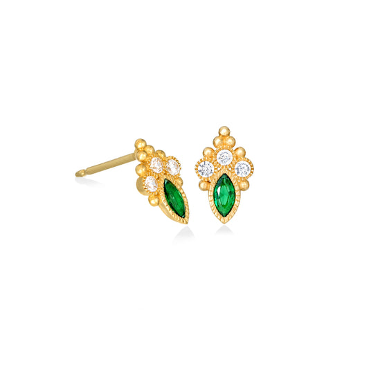 Royal Bloom – Stud Earrings
