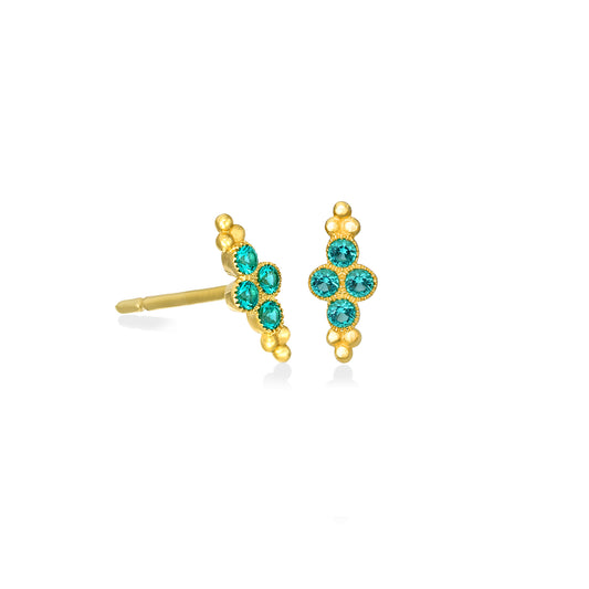Royal Bloom – Stud Earrings