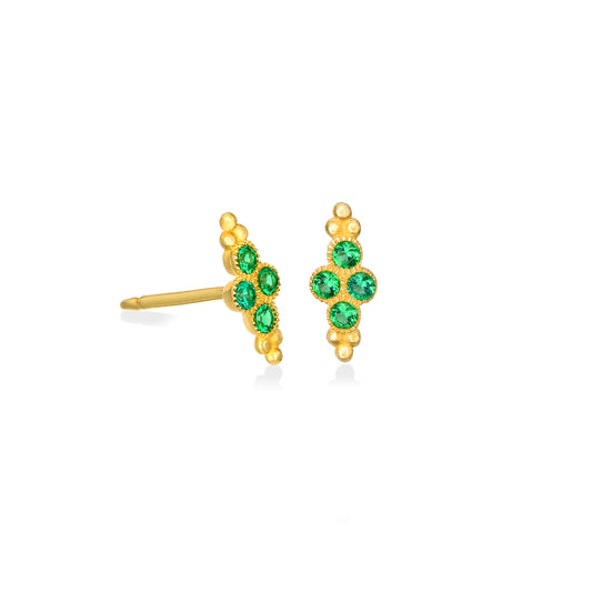 Royal Bloom – Stud Earrings
