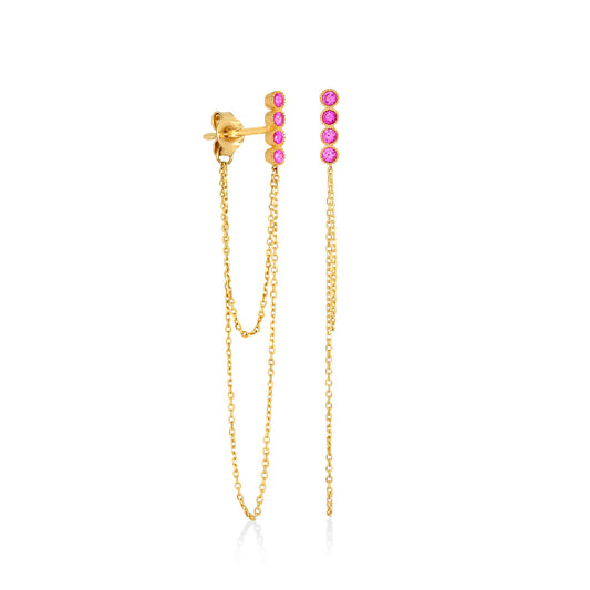 Royal Bloom – Stud Earrings