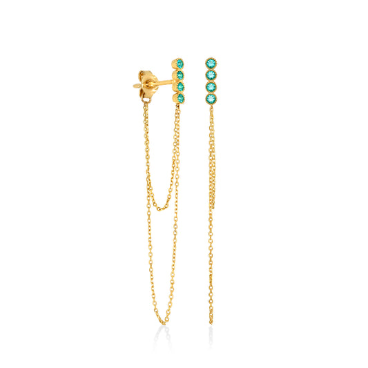 Royal Bloom – Stud Earrings