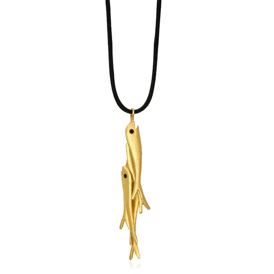 Fish Pendant – Gold Plated