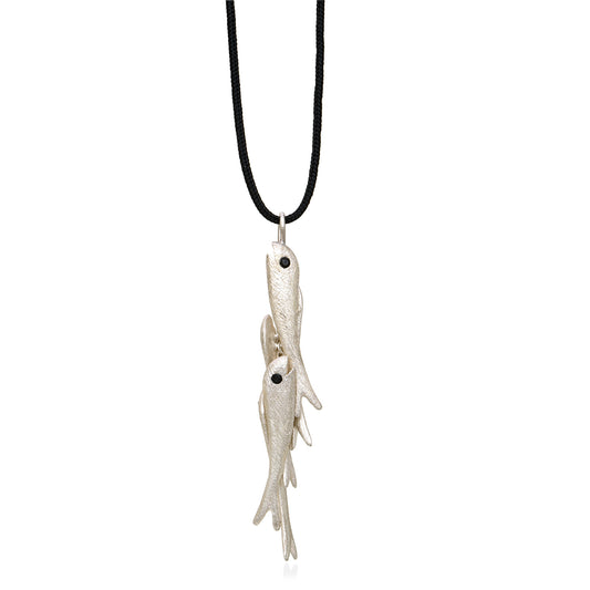 Fish Pendant – Silver