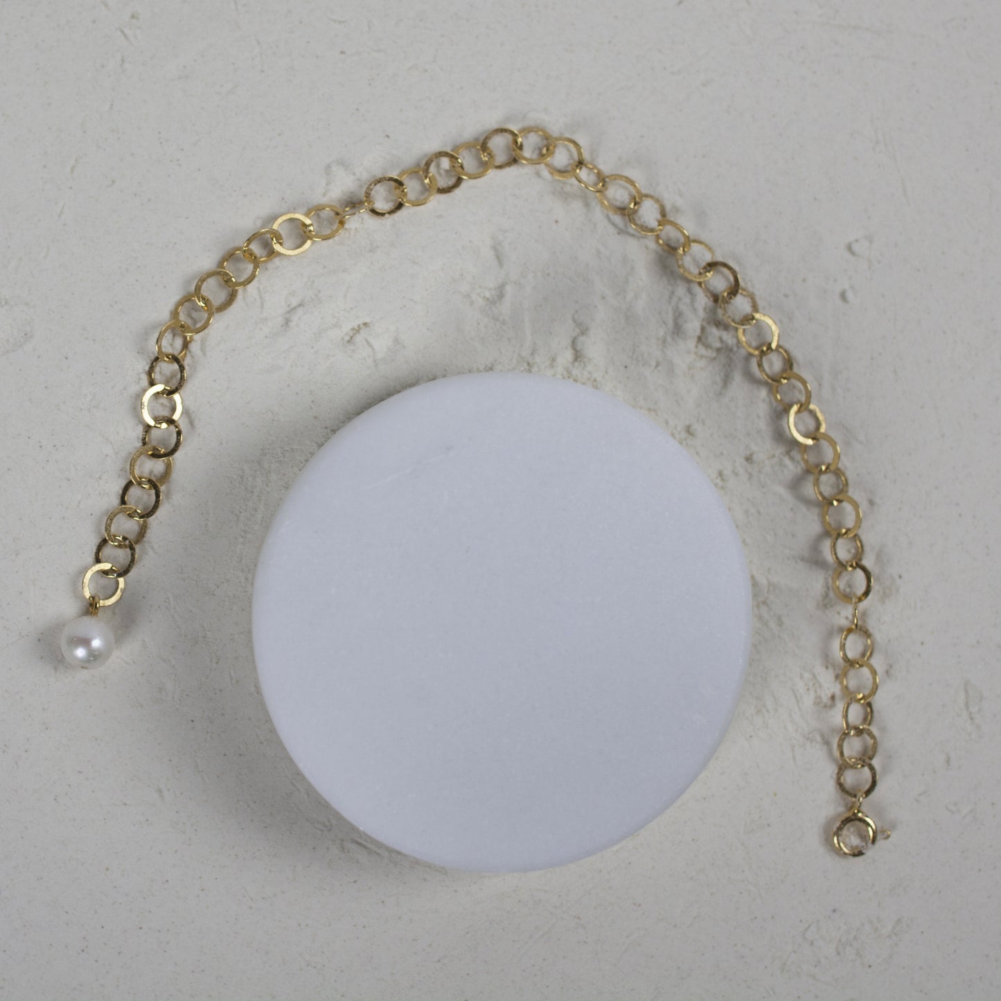 Bracelet Chain Pearl Gold Plated "Vermeer Collection"