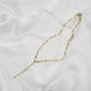 Necklace Chain Pearl  Gold Plated "Vermeer Collection"
