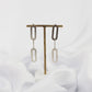 Earrings Oval Link Silver "Unity Collection"