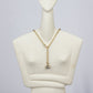 Gold14k Aquamarine Chain Necklace "Celestial Collection"