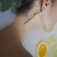Gold 18k Earrings Lysithea "Milky Way Collection"