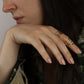 Gold 18k Ring Full Moon "Full Moon Collection"