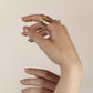 Gold 18k Ring Full Moon "Full Moon Collection"