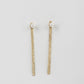 Gold 18k Earrings Moon Ray "Full Moon Collection"