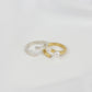 Ring Minimal Open Ring Silver "Kad Collection"