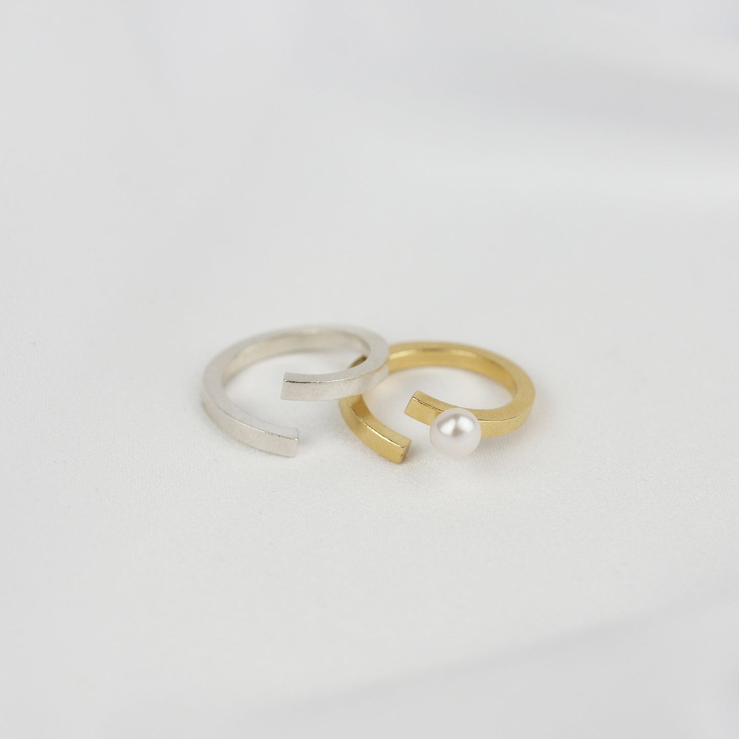 Δαχτυλίδι Minimal Open Ring Ασημένιο "Kad Collection"