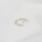 Ring Minimal Open Ring Silver "Kad Collection"