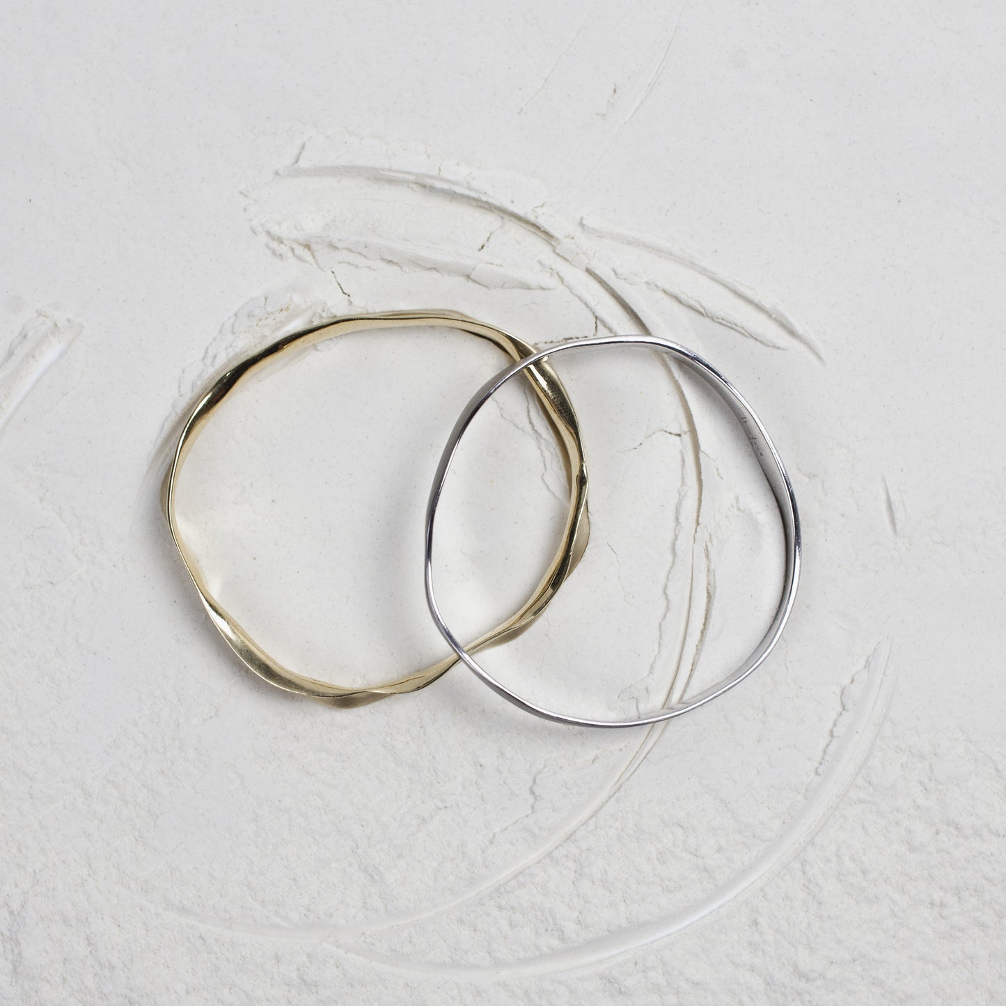 Βραχιόλι Flamenco Twisted Thin Silver "Shall we dance Collection"